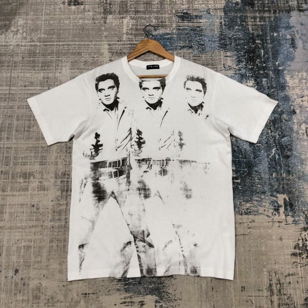 Andy Warhol x Elvis OVP Art T-shirt