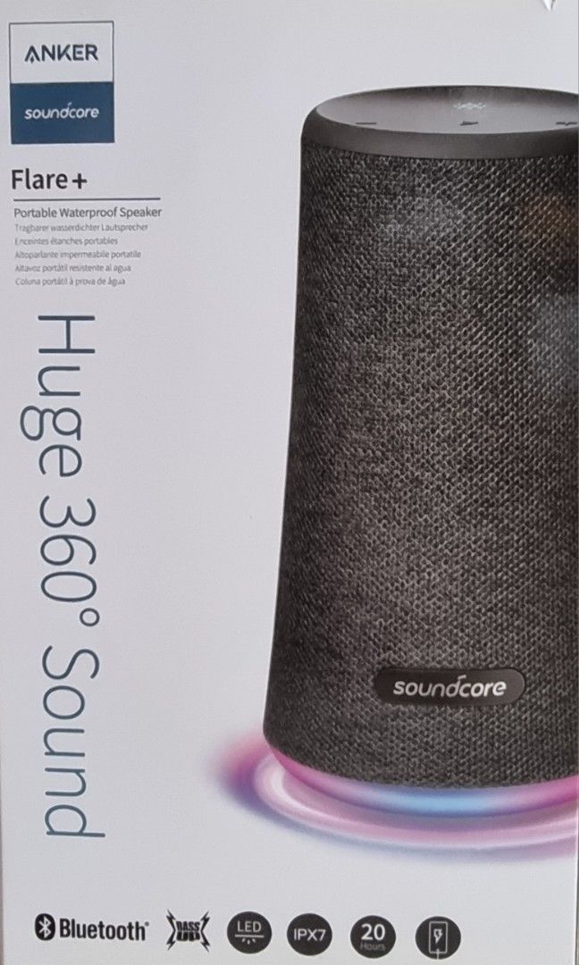 Anker Soundcore Flare+, Audio, Portable Audio Accessories on Carousell