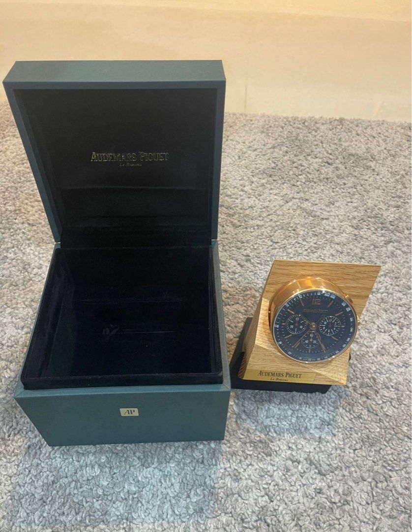 AP Audemars Piguet Table Clock Code 1159, Luxury, Watches on Carousell