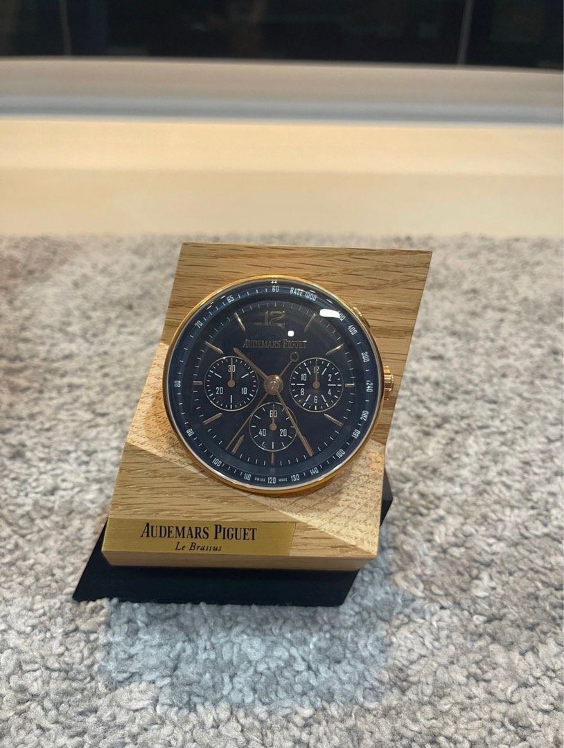 AP Audemars Piguet Table Clock Code 1159, Luxury, Watches on Carousell