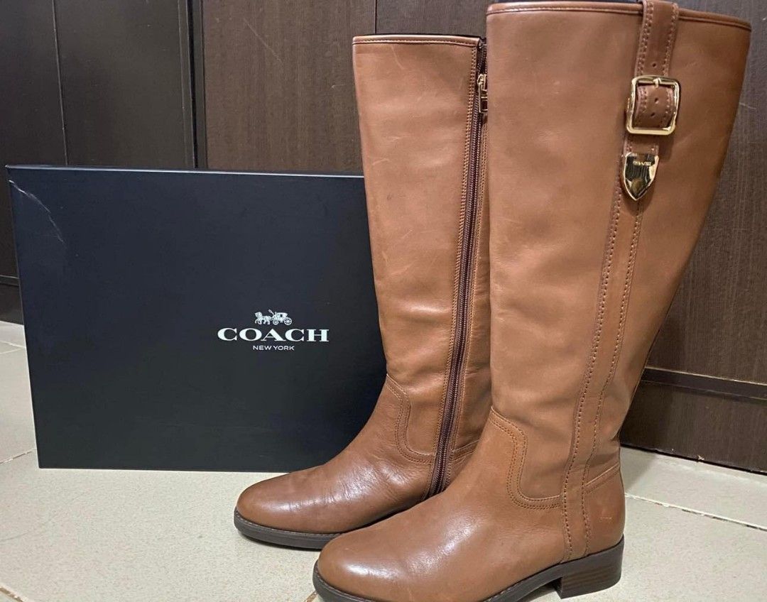Coach easton boots online