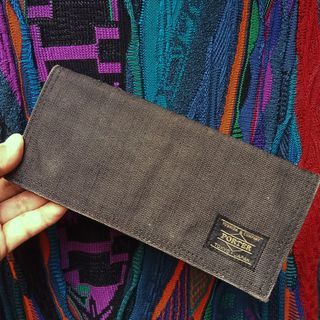 Authentic Porter Smoky Long Wallet By Yoshida & Comp
