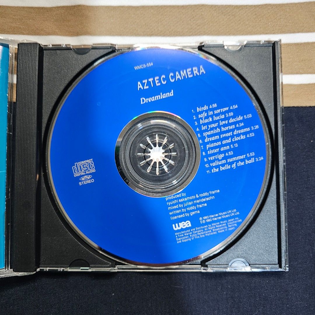 Aztec Camera - Dreamland - CD Mint, Hobbies & Toys, Music & Media, CDs ...