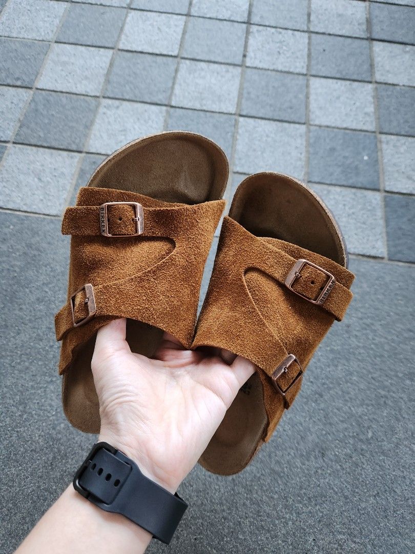 値下げしました！　BIRKENSTOCK ZURICH. Mink 41 Men's Birkenstock ZURICH - MINK - SUEDE – Plaza Shoe Store