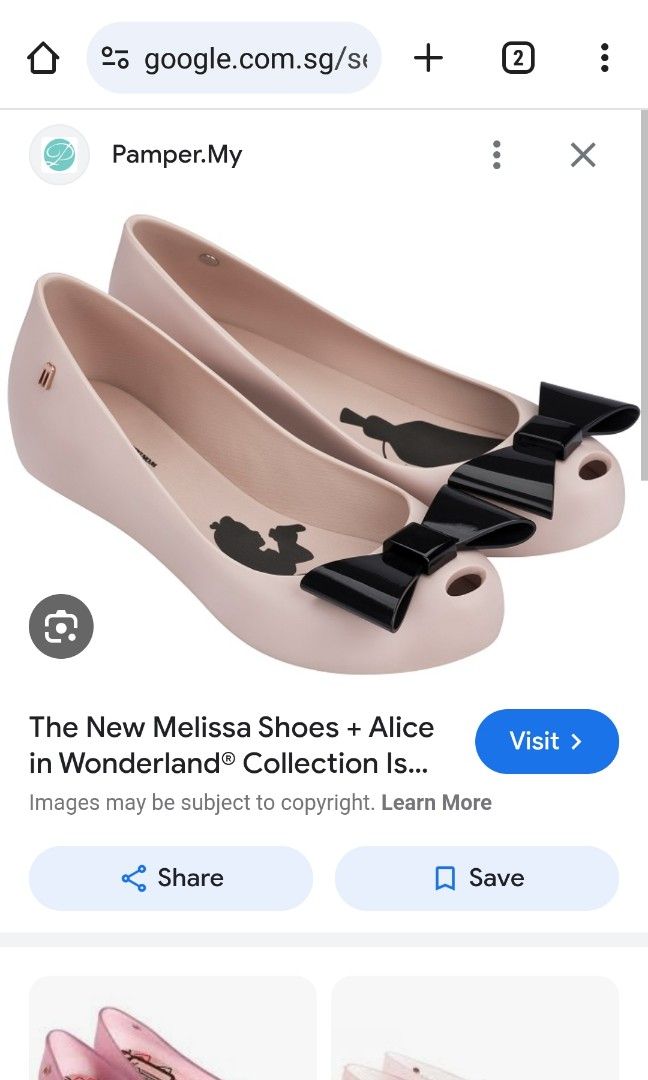 Bnib Melissa Shoes size eu 41 us 10 Women s Fashion Footwear Flats on Carousell