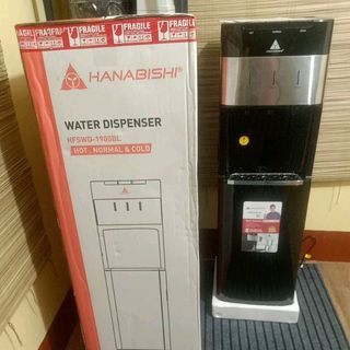 Bottomload Hanabishi Water Dispenser HOT, NORMAL, COLD HFSWD-1900BL