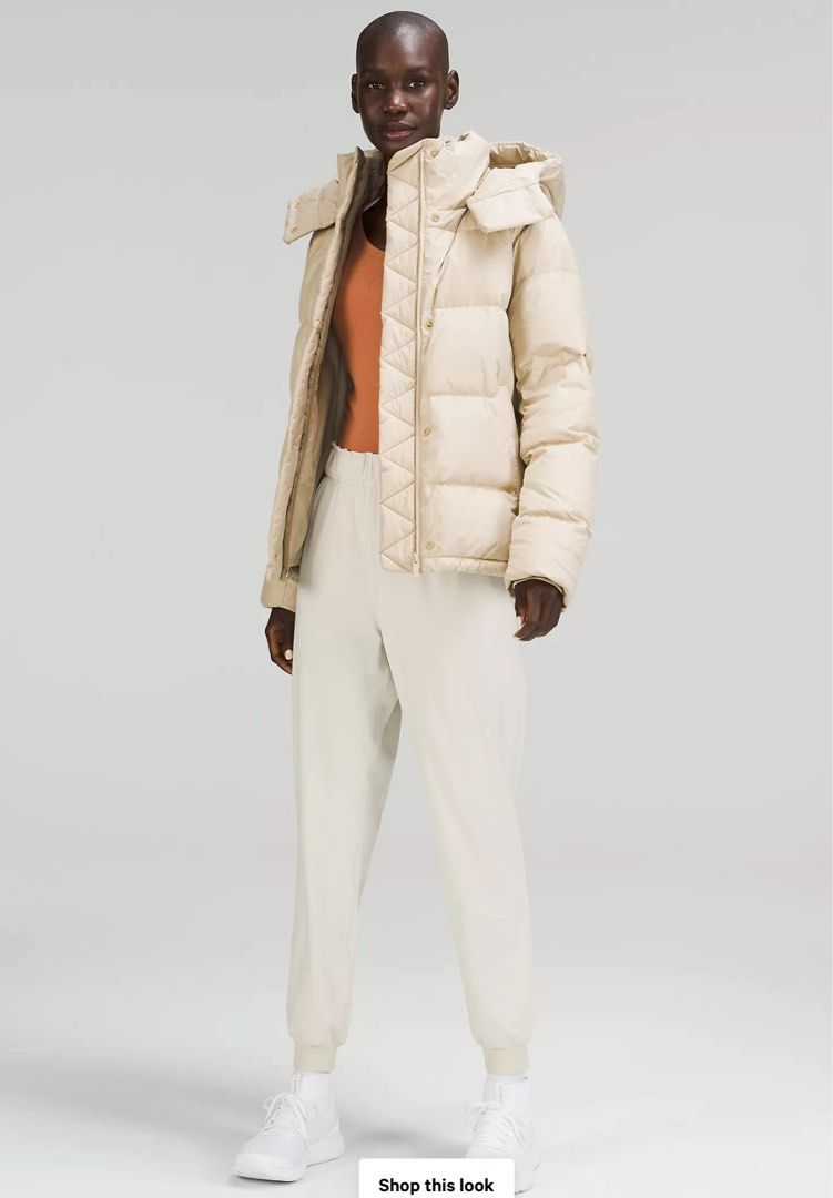 Brand New Lululemon Wunder Puff Puffer Jacket in Trench Size 8 BNWT Women s Fashion Coats Jackets and Outerwear on Carousell
