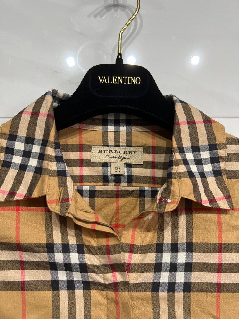 Burberry Check Shirt Size 40 M