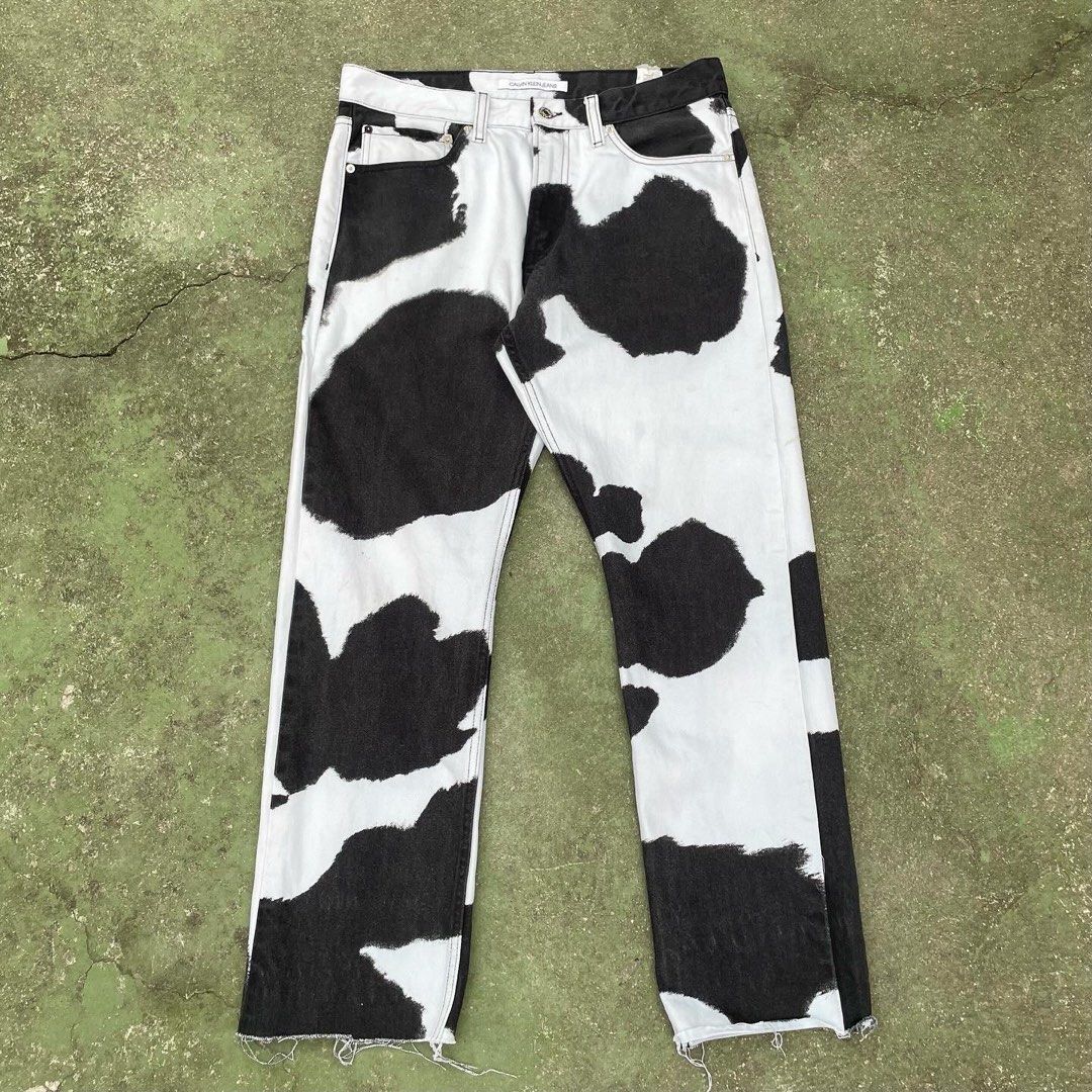 Calvin Klein Jeans Cow Denim Pants Men s Fashion Bottoms Jeans on Carousell
