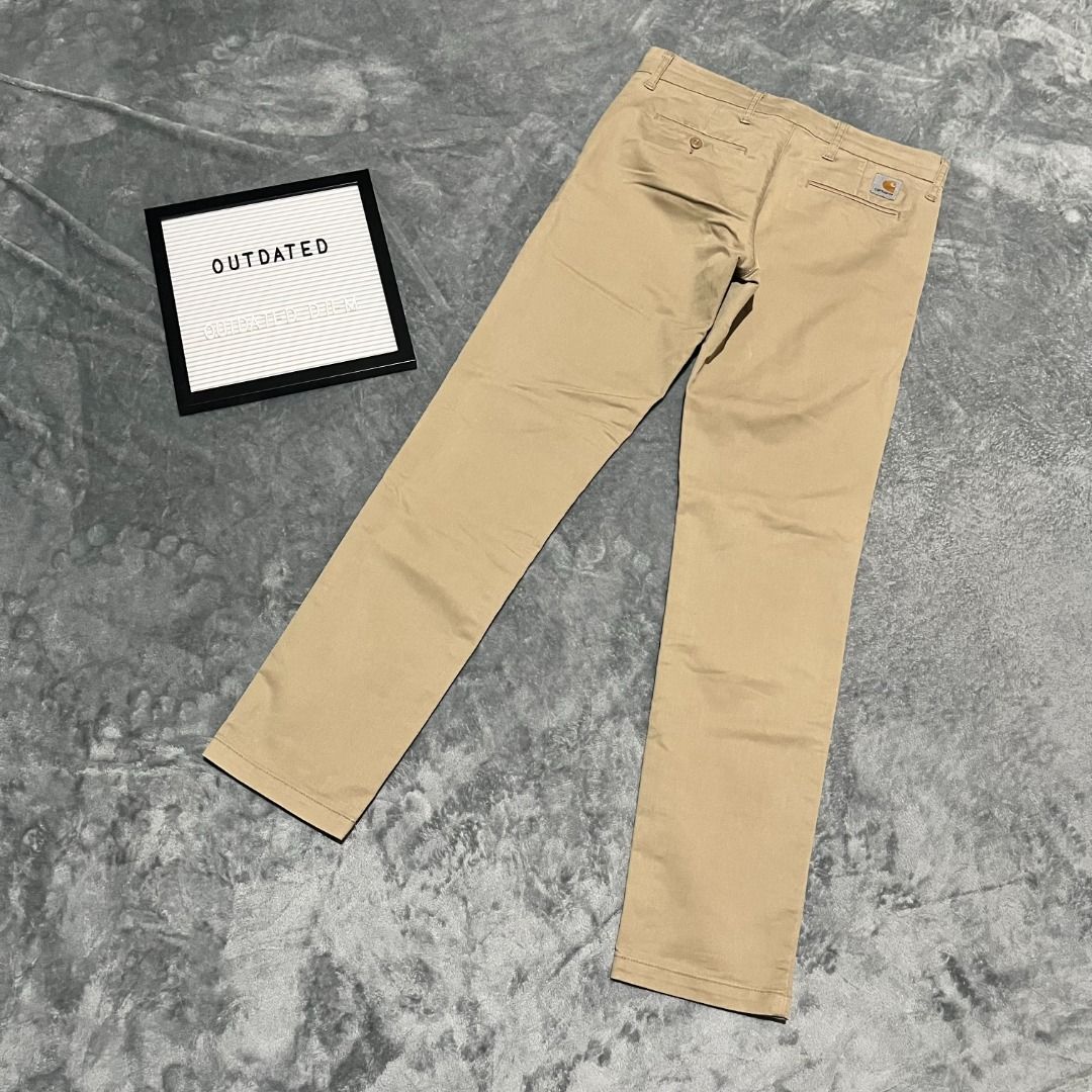 Carhartt WIP Sid Pant Lamar Stretch Twill Size 31 Men s Fashion Bottoms Trousers on Carousell