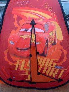 Cars Popup Play Tent