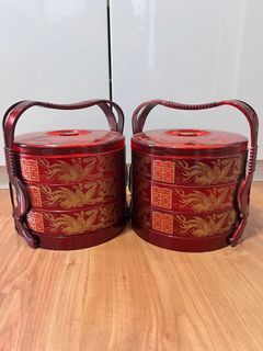 Chinese wedding/tinghun basket 2 pcs