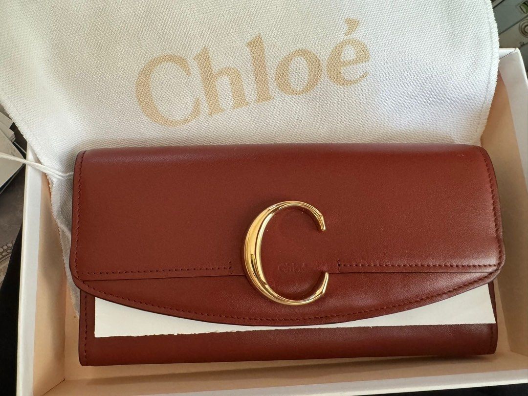Chloe 銀包100% new, 全套, 名牌, 手袋及銀包- Carousell