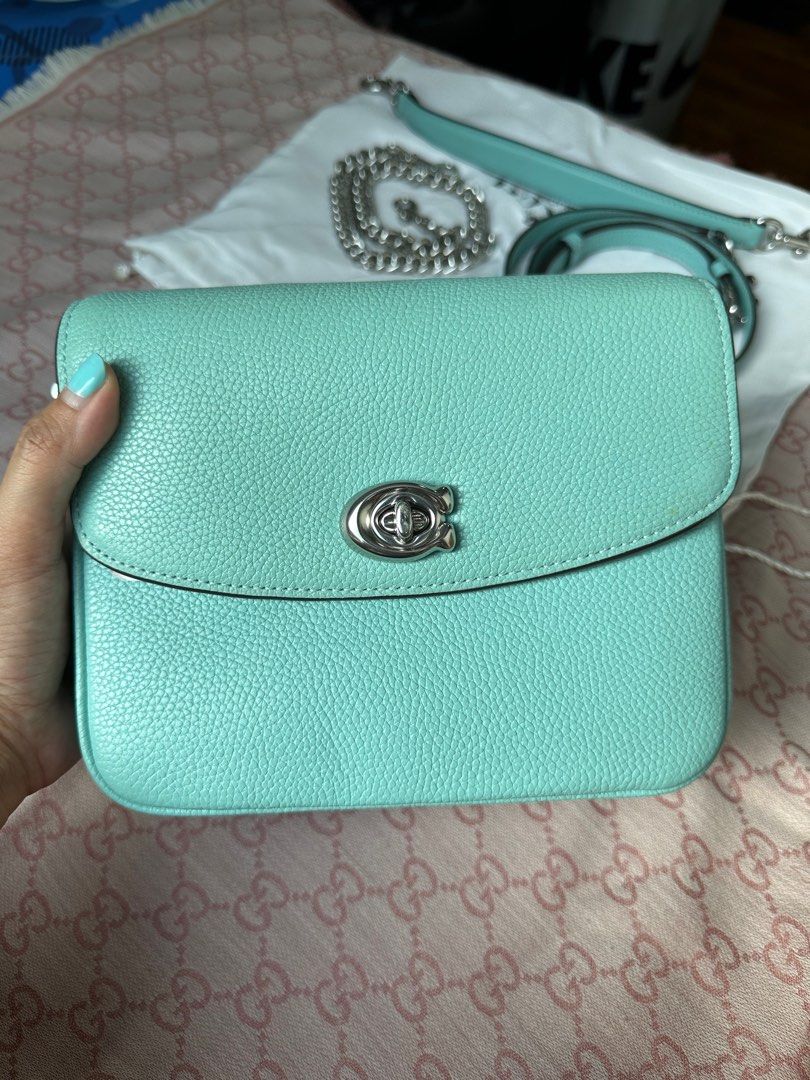 Coach Cassie 19 Tiffany Blue, Women's Fashion, Bags Wallets