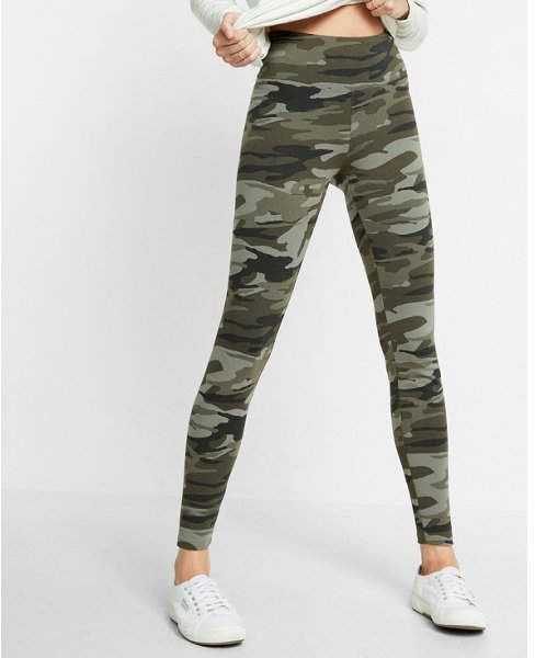 Camouflage cotton leggings store