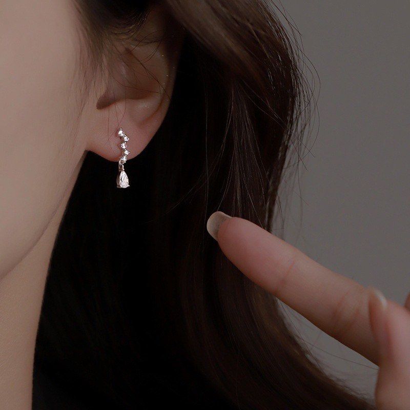 Crystallite earrings shop