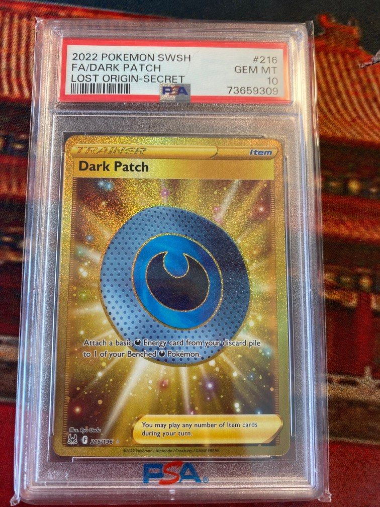 Dark Patch Gold Lost Origin PSA10, Hobbies & Toys, Memorabilia & Collectibles, Vintage Collectibles on Carousell Dark Patch Gold Lost Origin PSA10, Hobbies & Toys, Memorabilia & Collectibles, Vintage Collectibles on Carousell