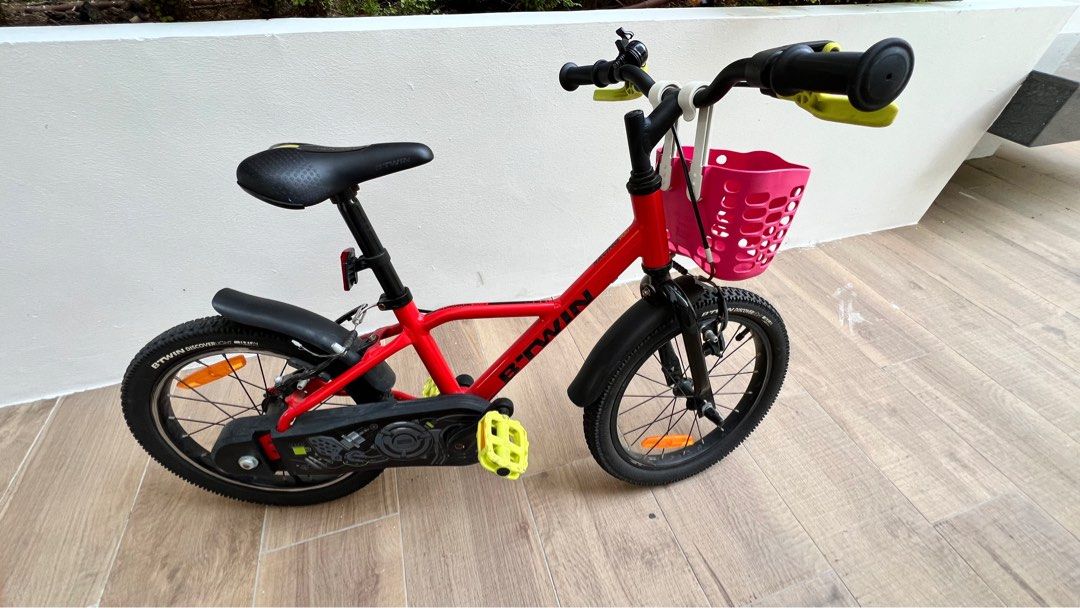 Decathlon kids bicycle Btwin 16 inch Lightboy 900 Sports Equipment Bicycles Parts Bicycles on Carousell