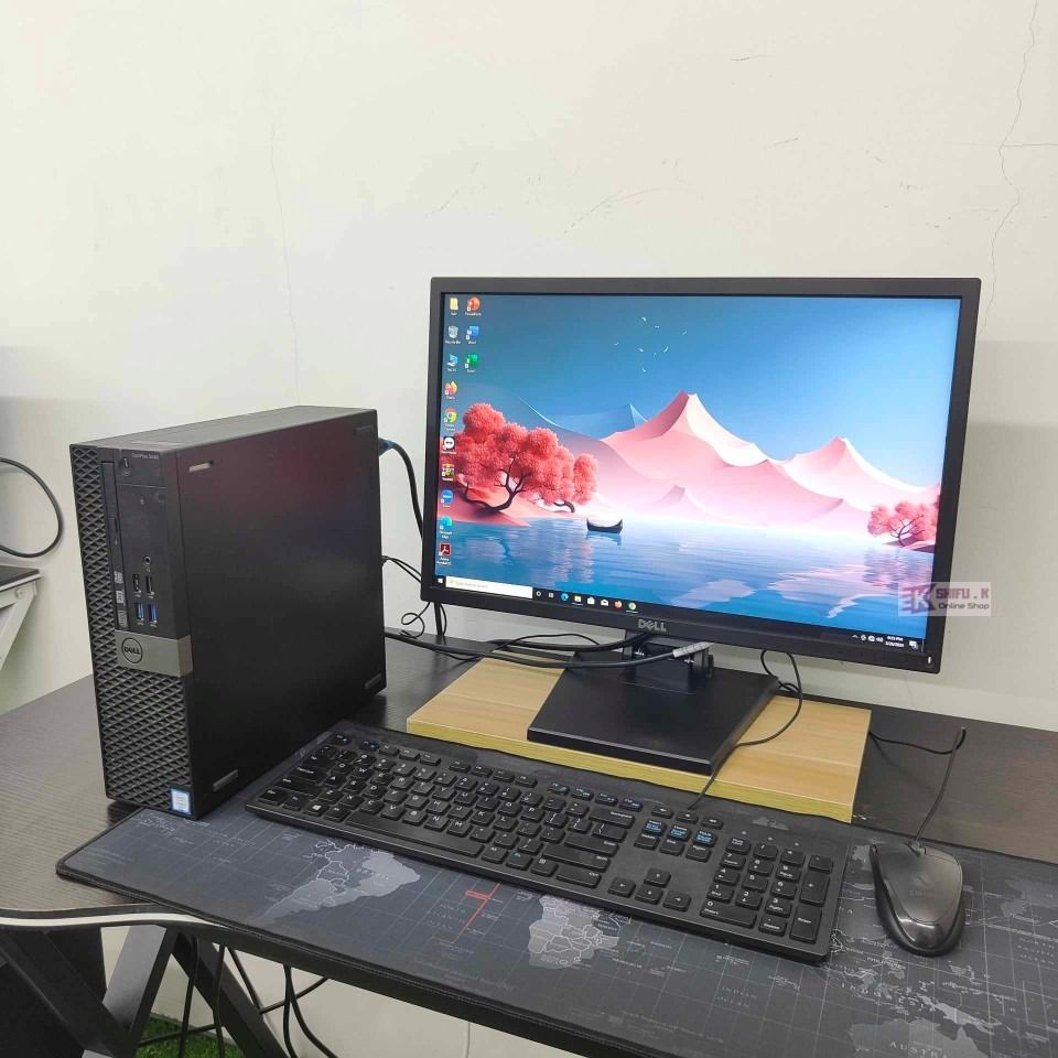 Dell i5 pc full set 8GB + 256GB working study office use, Computers ...