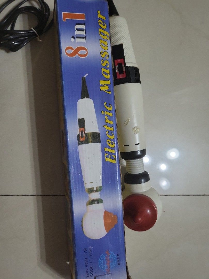 Electric Massage (Category: Body Care) located in Quezon City. Submitted by akinayan17 (Listing ID 1295597281, Image 2). Description: used once electric personal massage device. what you see is what you get . RFS: decluttering sf c/o buyer.