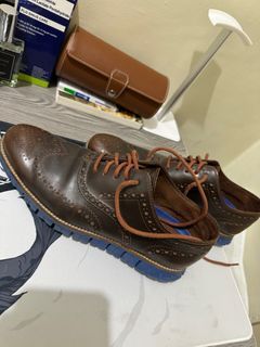 For Sale: Cole Haan Zerogrand Wingtip Oxford (Blue/Brown)