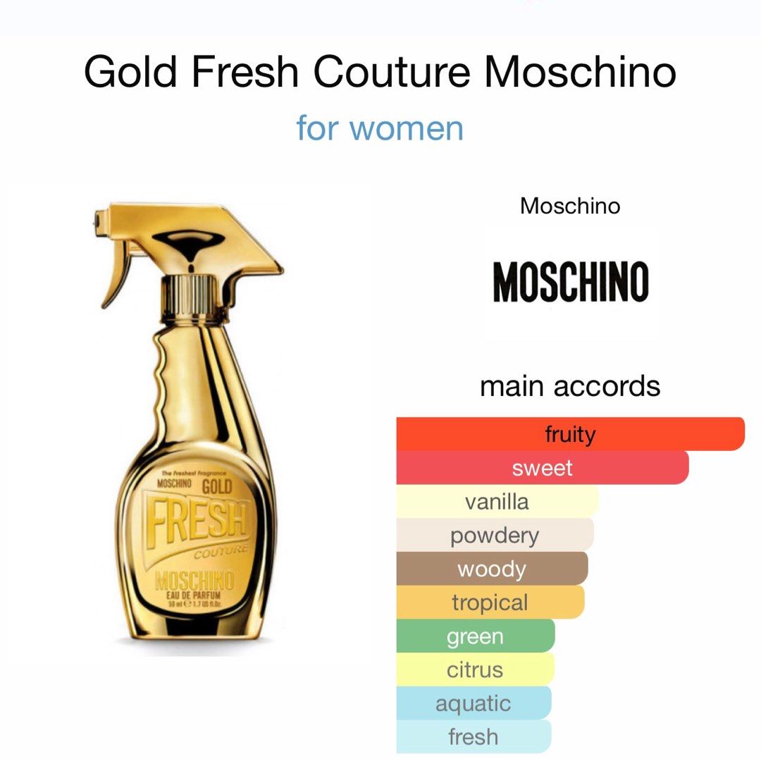 Moschino Gold Fresh Couture Moschino Fresh Pink Opinioni Fresh