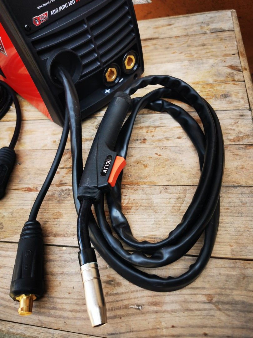fullboar 160amp arc and mig combination welding machine (Category: Construction Tools & Equipment) located in Malolos. Submitted by axe23 (Listing ID 1295674880, Image 2). Description: fullboar 160amp arc and mig welding machine Using the latest in IGBT Technology, the Full Boar MIG/ARC 160 is a powerful, multi-process welder. Suitable for gas or gasless MIG welding, as well as electrode stick welding, this machine can weld mild steel, stainless 
