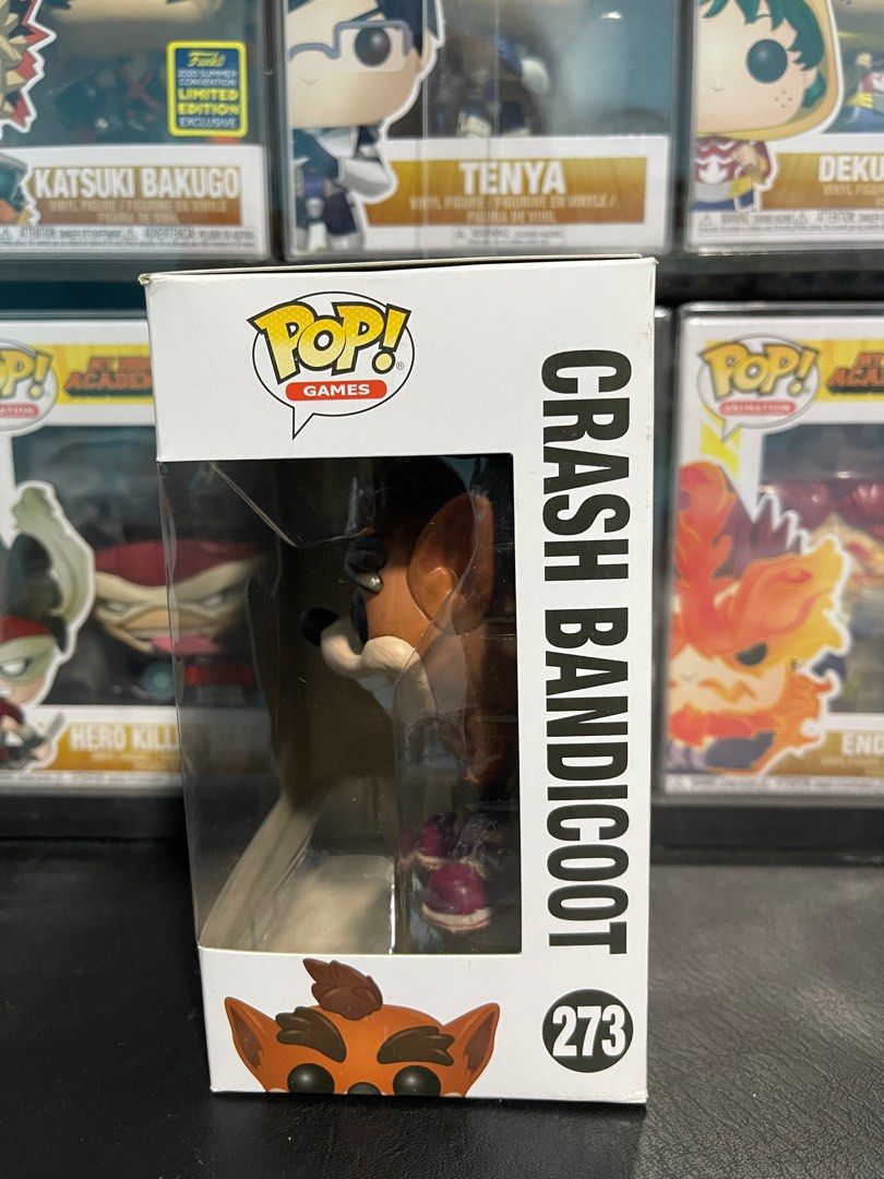 Funko Pop - Crash Bandicoot (Category: Figurines & Statues) located in Calamba. Submitted by funkoooo (Listing ID 1295551511, Image 2). Description: 🔺Payment Method: GCash or Bank Transfer (Landbank or Unionbank) 🔺 Shipping Options: -LBC COP (Payment First) -Lalamove or Grab (Payment First) 🔺Item Location: Calamba, Laguna.