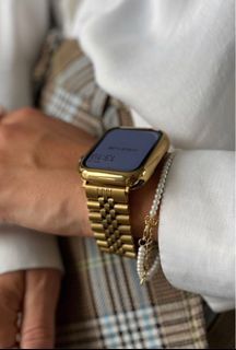 Gold Apple Watch Band 38mm 40mm 41mm, Apple Watch Strap, iWatch Band