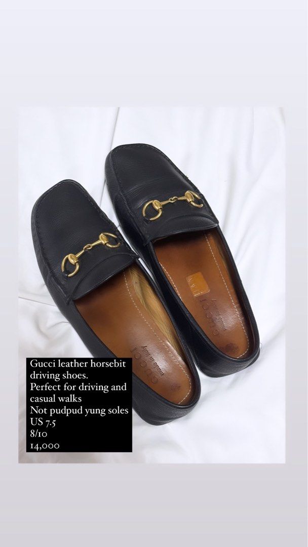 Gucci driving loafer shoes Luxury Sneakers Footwear on Carousell