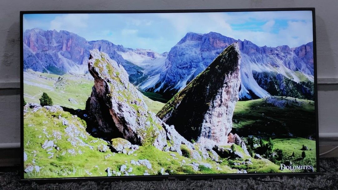 Hair android 4k 55 inch, TV & Home Appliances, TV & Entertainment, TV ...