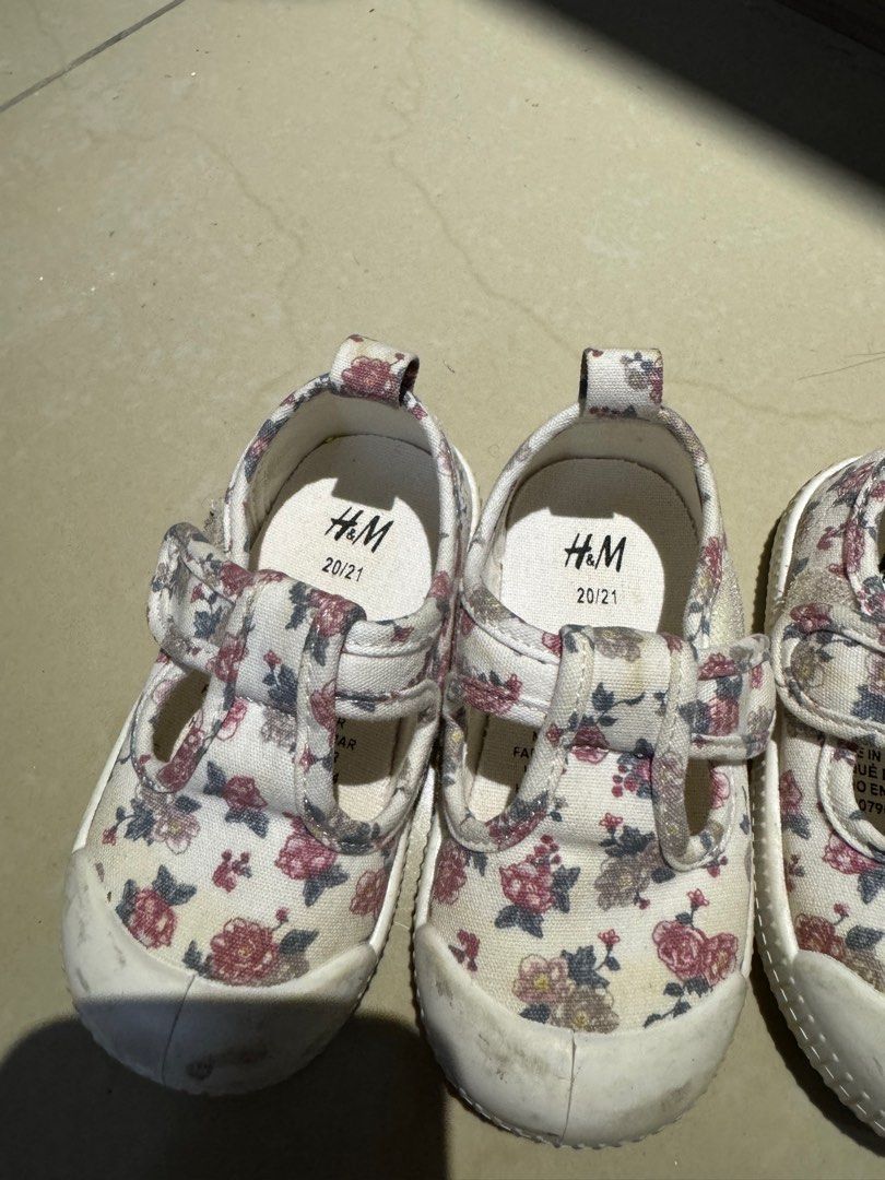 H M kids floral shoes Babies Kids Babies Kids Fashion on Carousell