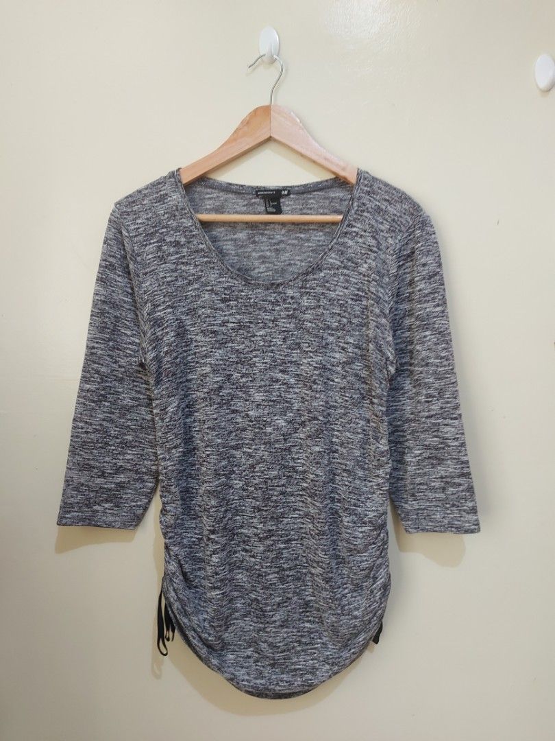 H M MAMA MATERNITE Cotton Knit Women s Fashion Tops Blouses on Carousell
