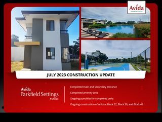 3 Bedroom House and Lot For Sale in Pulilan Bulacan | Avida Parkfield Settings