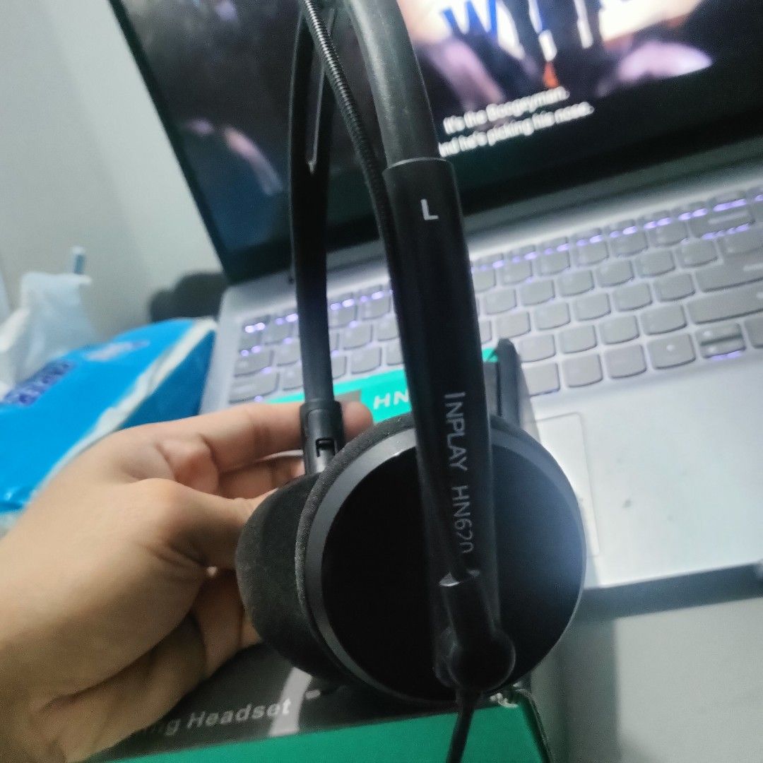 INPLAY NOISE CANCELLING HEADSET (Category: Headphones & Headsets) located in Pasig City. Submitted by igustnik (Listing ID 1295653216, Image 3). Description: No issue/s Inclusions on the pictures posted RFS: may bago na.