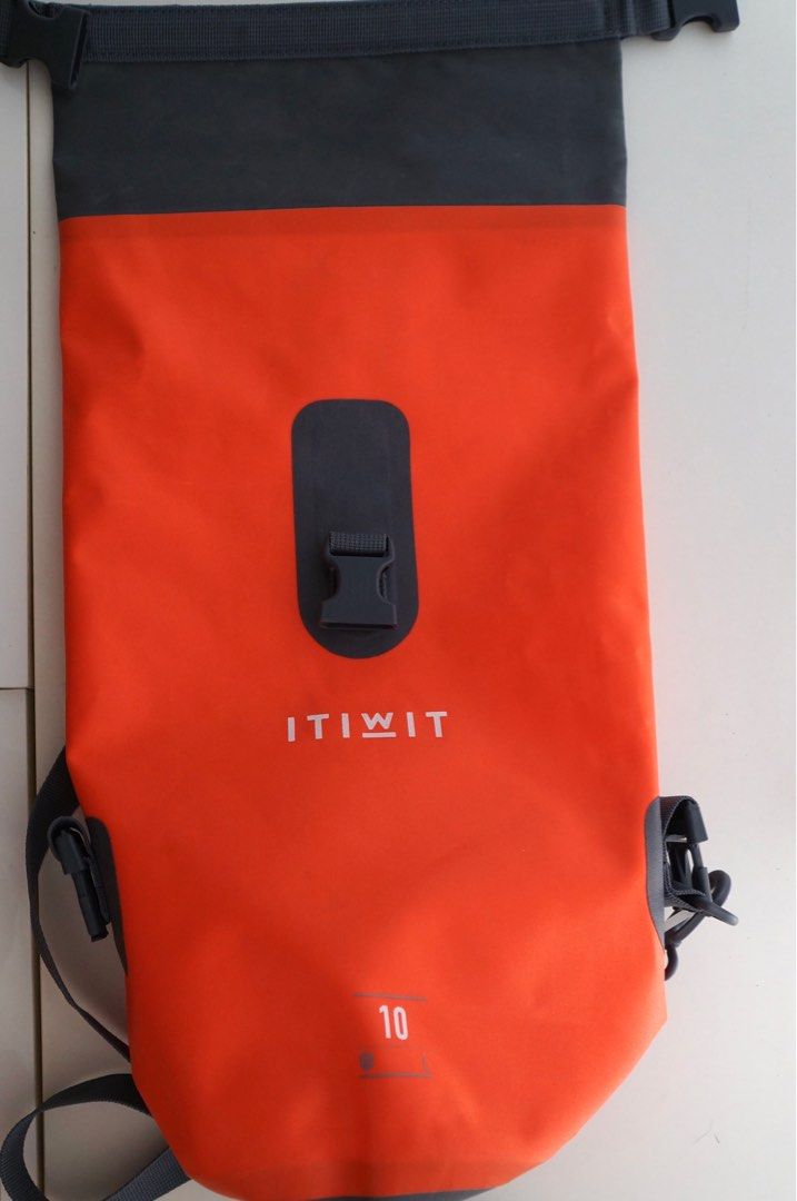 Itiwit Decathlon 10L Dry bags Orange and Green