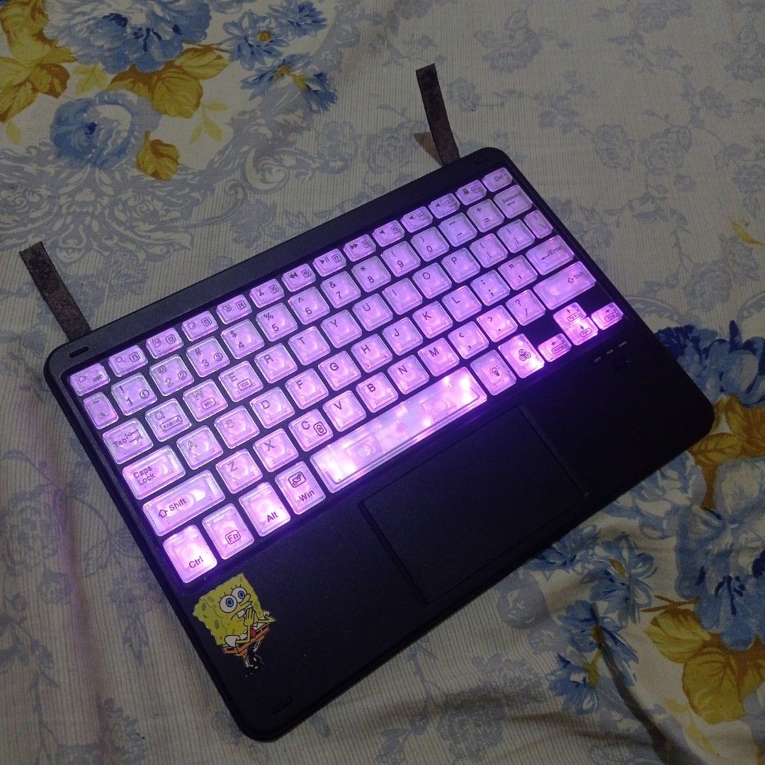 Keyboard bluetooth goojodoq telepon seluler tablet aksesoris tablet