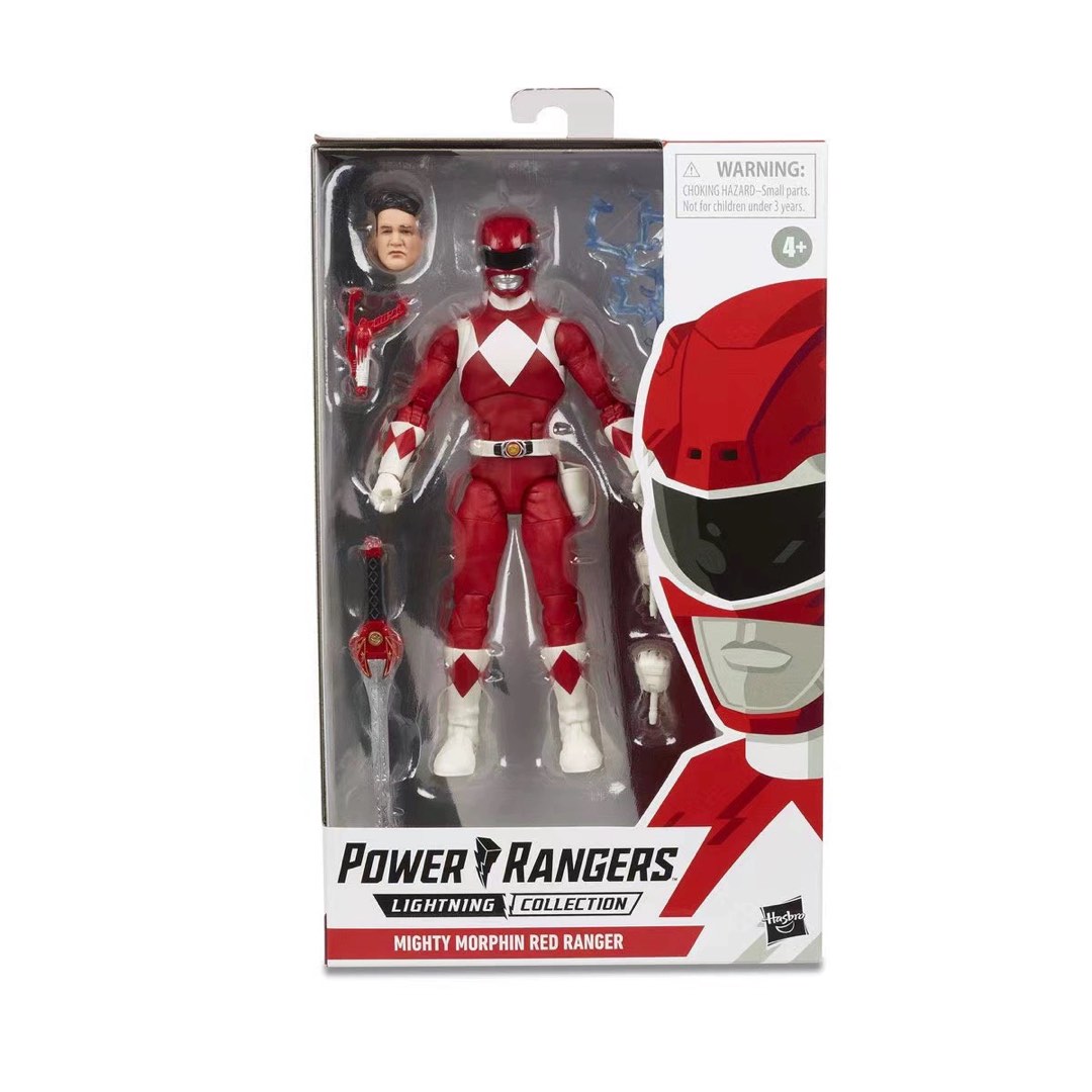 Lightning Collection Power Rangers Mighty Morphin Red Ranger Figure ...