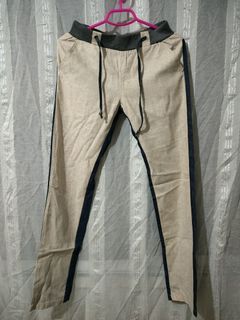 Linen two color way pants
