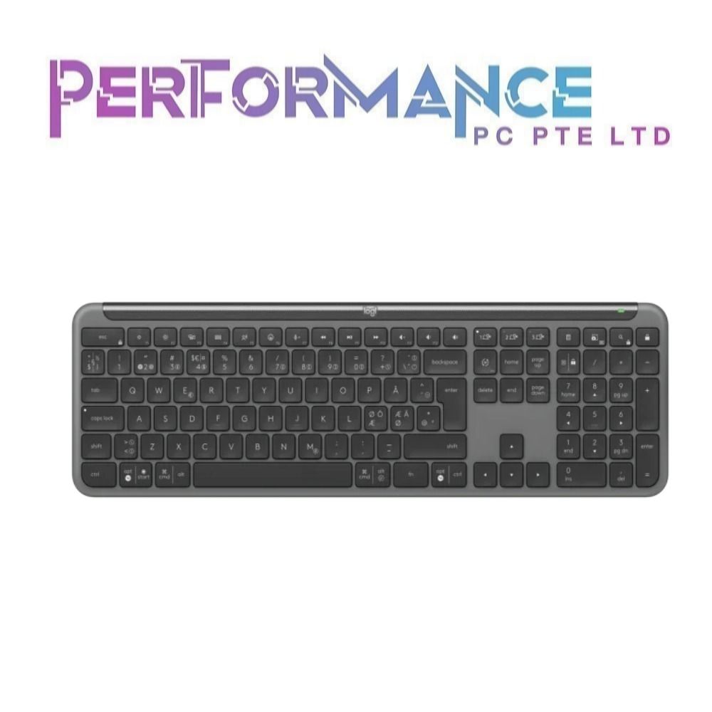 LOGITECH SIGNATURE MK950 SLIM COMBO GRAPHITE OFF WHITE KEYBOARD