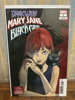 Mary Jane & Black Cat #1 Peach Momoko Marvel Universe variant