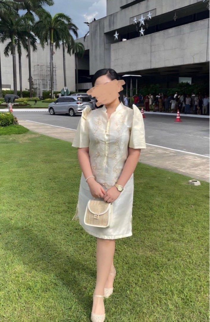 Modern Filipiniana Dress for Rent M Women s Fashion Dresses Sets Dresses on Carousell