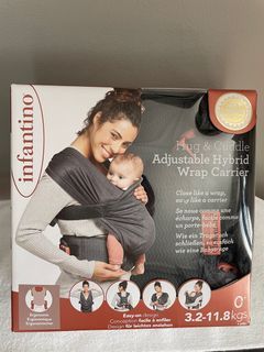 New Infantino Hug & Cuddle Wrap Carrier