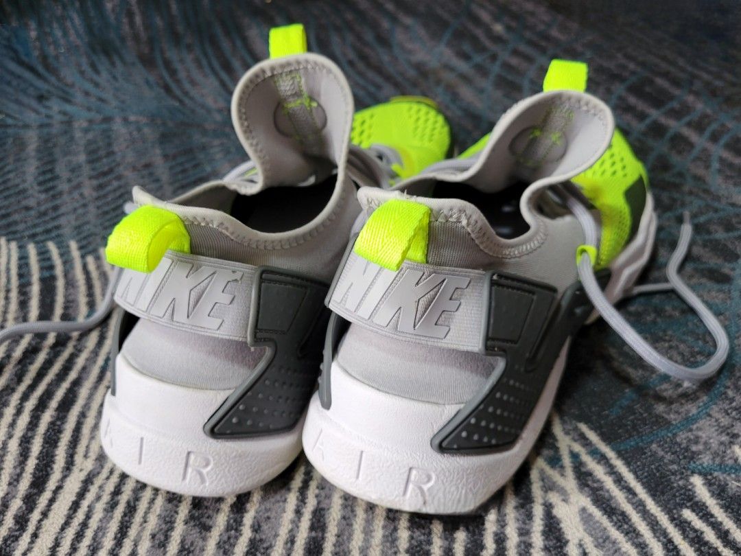 Nike Air Huarache Drift Breathe Wolf Grey Volt Men Running AO1133 001 Carousell