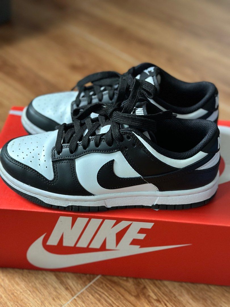 Nike Women’s Panda Dunk Low (Category: Sneakers) located in Quezon City. Submitted by ktena (Listing ID 1295570734, Image 1). Description: • Bought last May 2023 from Atmos in BGC • Seldom used (less than 10x) • RFS: Impulse buy; not really my style • MOP: BPI, Unionbank, Gcash, Maya.