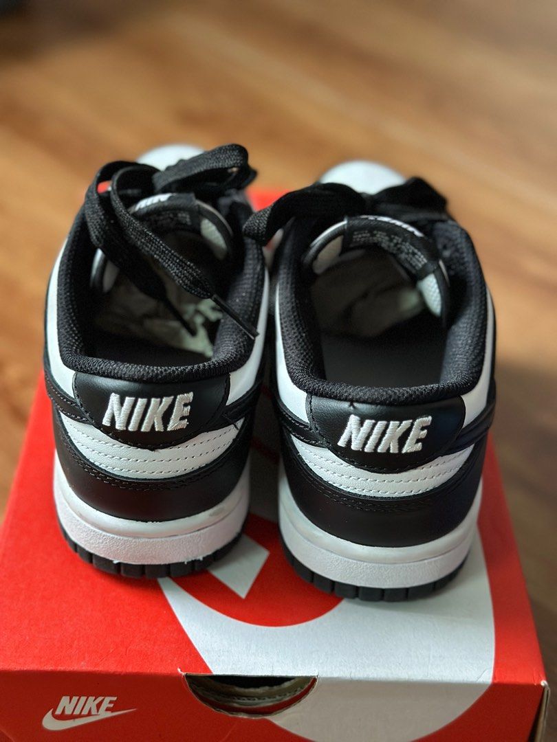 Nike Women’s Panda Dunk Low (Category: Sneakers) located in Quezon City. Submitted by ktena (Listing ID 1295570734, Image 2). Description: • Bought last May 2023 from Atmos in BGC • Seldom used (less than 10x) • RFS: Impulse buy; not really my style • MOP: BPI, Unionbank, Gcash, Maya.