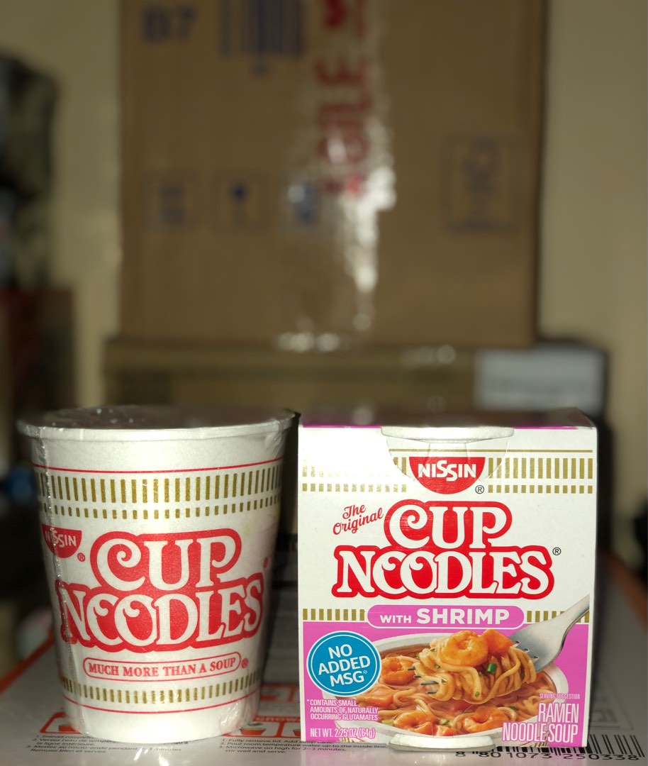 Nissin Original cup noodles (No MSG), Food & Drinks, Rice & Noodles on