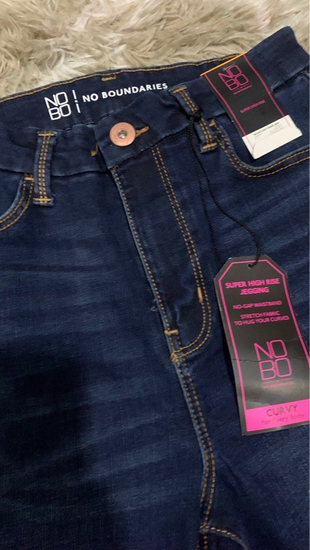 No Boundaries Super High Rise Jeggings Skinny Jeans Women s Fashion Bottoms Jeans on Carousell