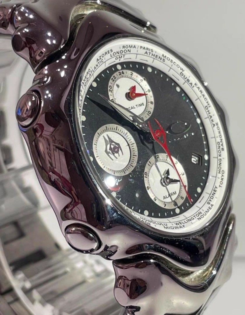 希少オークリーG M T ステレンス オークリー oakley gmt 腕時計 時計