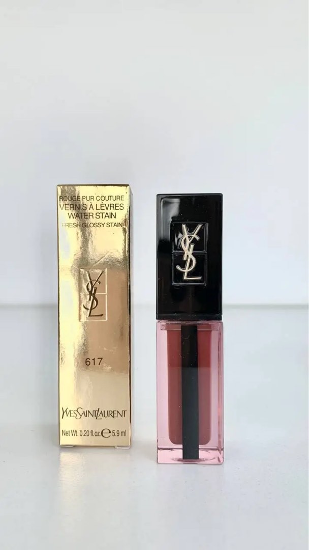 Ysl Lip Gloss Ysl Vernis A Levres Water Stain 2019 Rouge Pur - Main Image